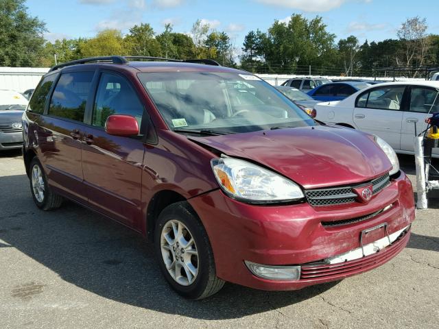 5TDBA22C24S019435 - 2004 TOYOTA SIENNA RED photo 1