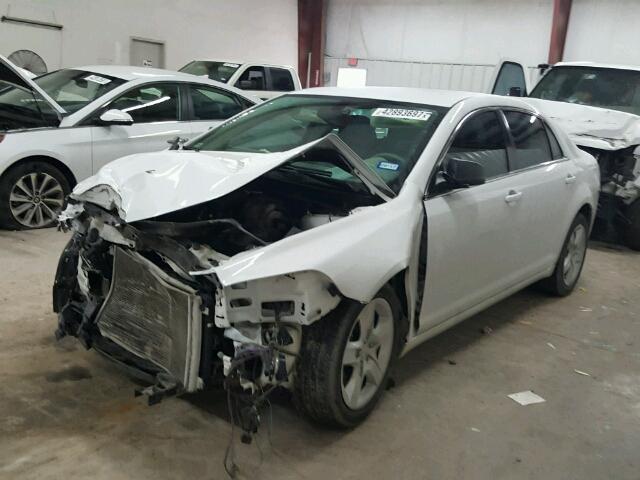 1G1ZB5E07CF149944 - 2012 CHEVROLET MALIBU LS WHITE photo 2