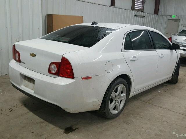 1G1ZB5E07CF149944 - 2012 CHEVROLET MALIBU LS WHITE photo 4