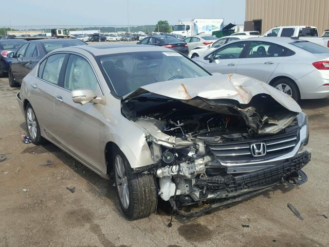 1HGCR2F83EA175616 - 2014 HONDA ACCORD EXL RED photo 1