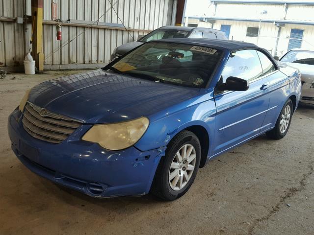 1C3LC45K28N212097 - 2008 CHRYSLER SEBRING BLUE photo 2