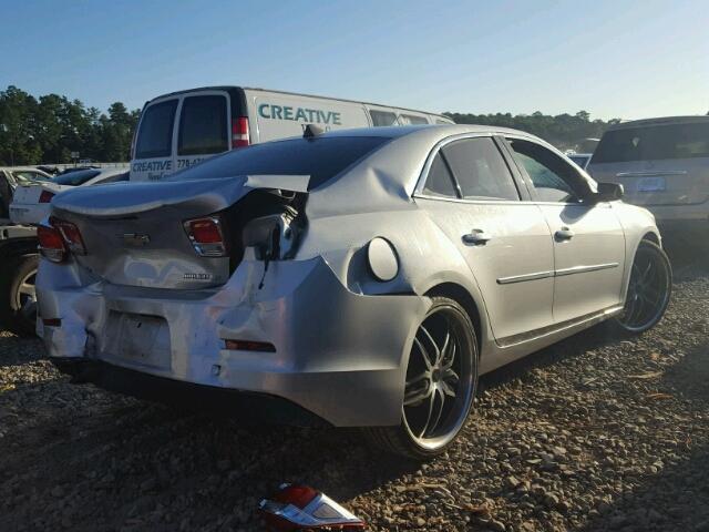 1G11B5SL3EF271957 - 2014 CHEVROLET MALIBU LS SILVER photo 4