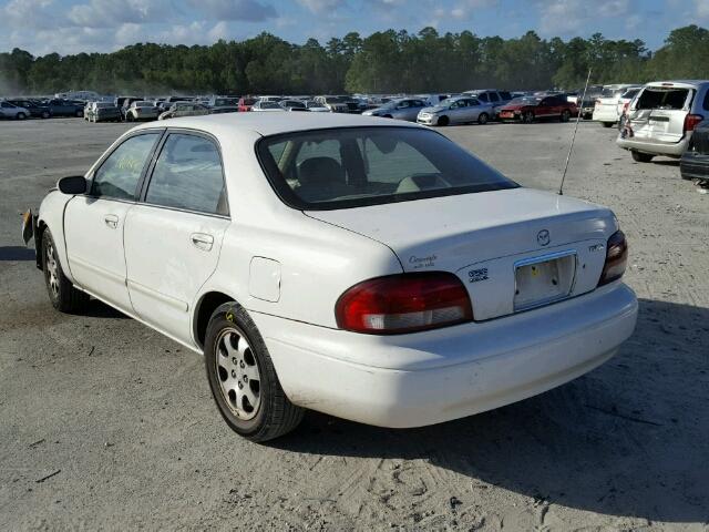 1YVGF22D3W5753438 - 1998 MAZDA 626 ES WHITE photo 3