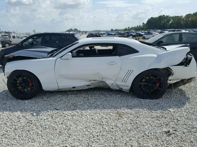 2G1FT1EW4D9222064 - 2013 CHEVROLET CAMARO 2SS WHITE photo 10