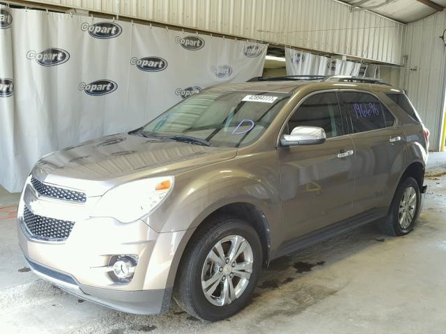 2GNALFEK4C6221869 - 2012 CHEVROLET EQUINOX LT TAN photo 2