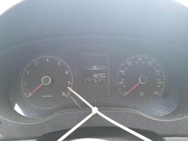 3VW2K7AJ5EM322914 - 2014 VOLKSWAGEN JETTA BASE Կապույտ լուսանկար 8