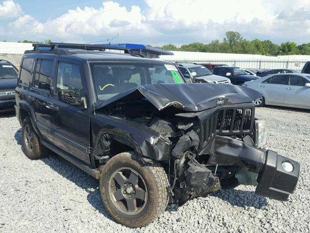 1J8HG48K56C129511 - 2006 JEEP COMMANDER GRAY photo 1
