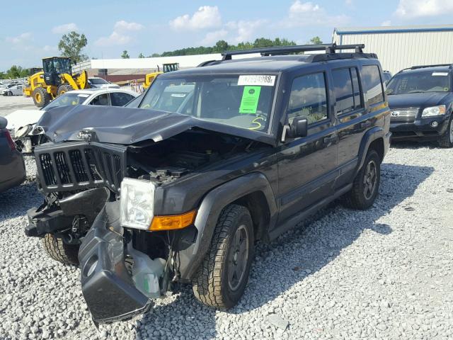 1J8HG48K56C129511 - 2006 JEEP COMMANDER GRAY photo 2