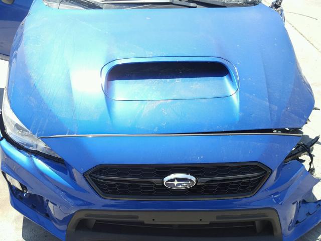 JF1VA1A6XJ9829737 - 2018 SUBARU WRX BLUE photo 7