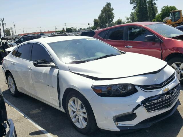1G1ZJ5SU7GF327237 - 2016 CHEVROLET MALIBU HYB WHITE photo 1