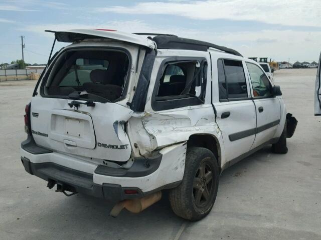 1GNES16S636245067 - 2003 CHEVROLET TRAILBLAZE WHITE photo 4