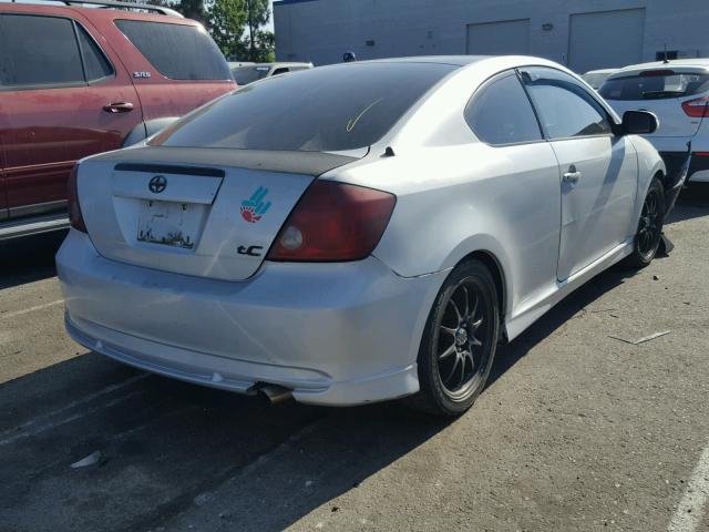 JTKDE167560068177 - 2006 TOYOTA SCION TC 银色 照片 4