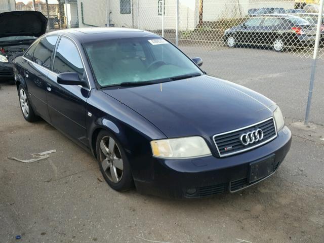 WAULD64B72N022046 - 2002 AUDI A6 2.7T QU BLUE photo 1