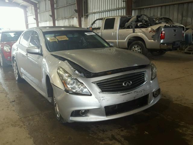 JN1CV6AP4CM934529 - 2012 INFINITI G37 BASE SILVER photo 1