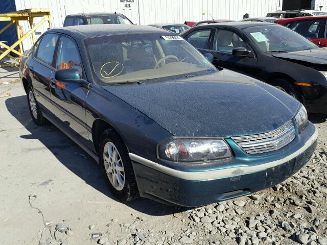 2G1WF55K2Y9348389 - 2000 CHEVROLET IMPALA GREEN photo 1