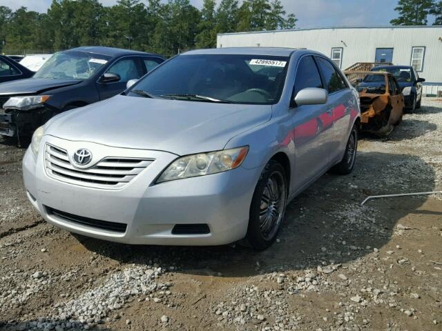 4T1BE46K97U177588 - 2007 TOYOTA CAMRY NEW SILVER photo 2