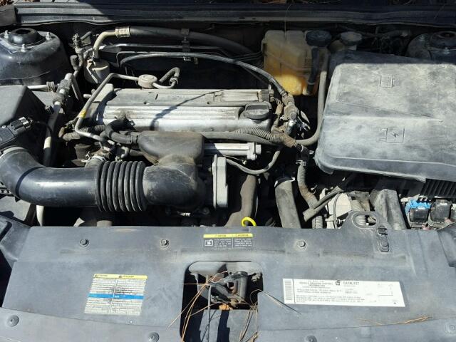 1G1ZS52F25F329487 - 2005 CHEVROLET MALIBU BLACK photo 7