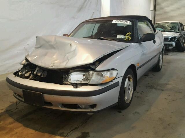 YS3DD75H3Y7014404 - 2000 SAAB 9-3 SILVER photo 2