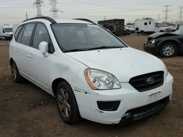 KNAFG526987128600 - 2008 KIA RONDO LX WHITE photo 1