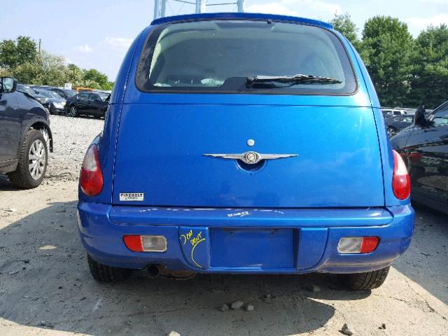 3A4FY48B16T266147 - 2006 CHRYSLER PT CRUISER BLUE photo 9