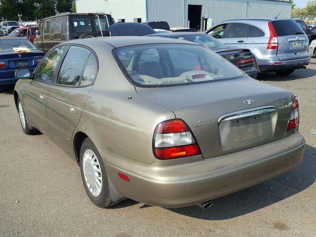 KLAVA6922YB226316 - 2000 DAEWOO LEGANZA CD GOLD photo 3
