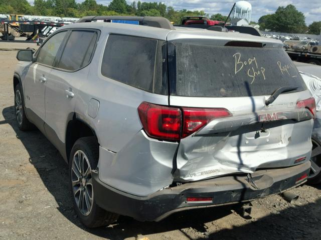 1GKKNVLS7HZ145276 - 2017 GMC ACADIA SILVER photo 3