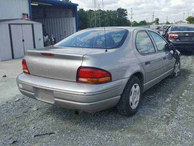 1B3EJ46X2VN572231 - 1997 DODGE STRATUS SILVER photo 4