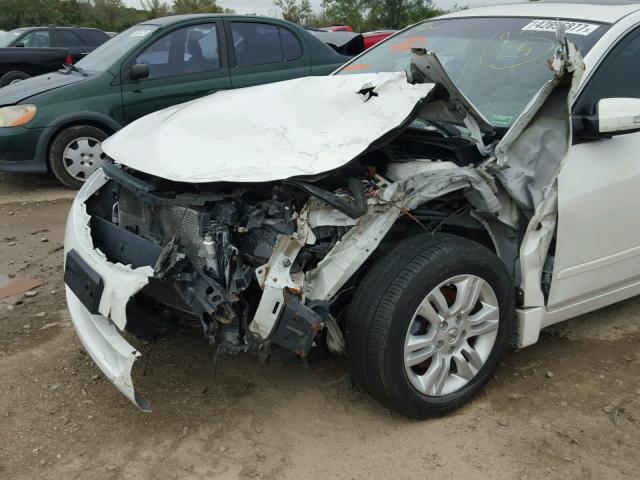 1N4AL2AP5AN561307 - 2010 NISSAN ALTIMA BAS WHITE photo 9