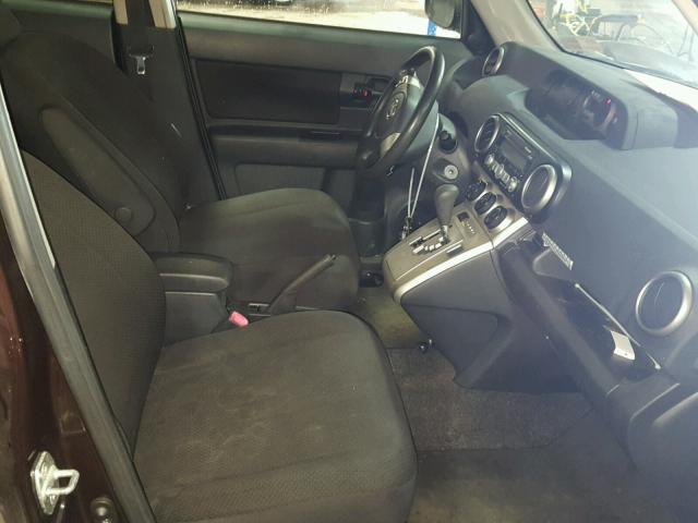 JTLKE50E691096618 - 2009 TOYOTA SCION XB Марун фото 5