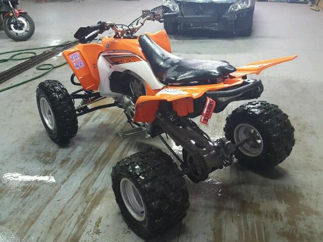 5Y4AJ69Y1EA101554 - 2014 YAMAHA YFZ450 R ORANGE photo 3