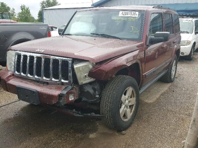 1J8HH48K87C511997 - 2007 JEEP COMMANDER 栗色 照片 2