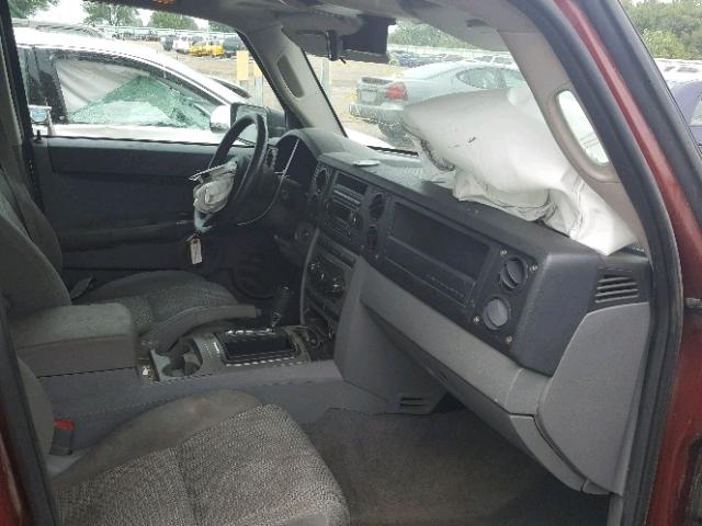 1J8HH48K87C511997 - 2007 JEEP COMMANDER 栗色 照片 5