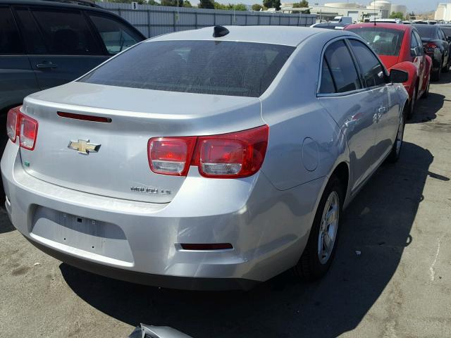 1G11B5SL6FF339167 - 2015 CHEVROLET MALIBU LS ვერცხლისფერი ფოტო 4