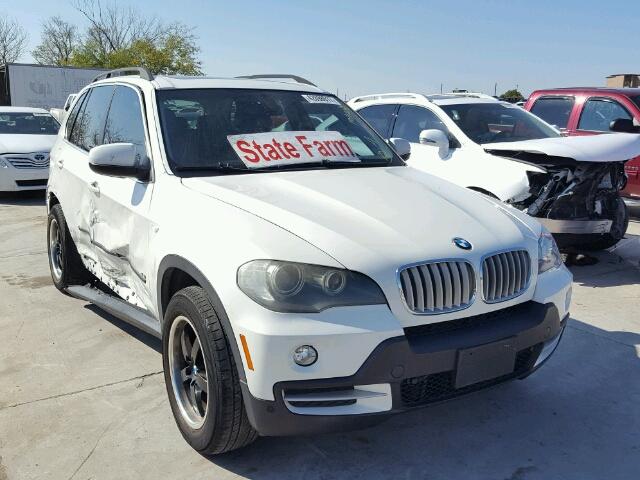 5UXFE83588LZ47071 - 2008 BMW X5 4.8I WHITE photo 1