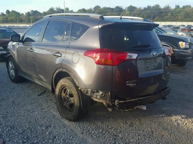 2T3ZFREV7EW084447 - 2014 TOYOTA RAV4 LE Boz foto 3
