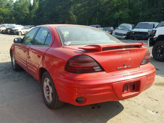 1G2NF52T8YC538825 - 2000 PONTIAC GRAND AM S Qırmızı foto 3
