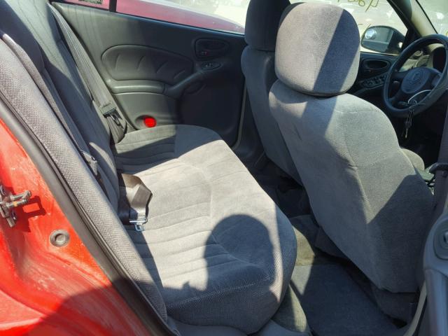 1G2NF52T8YC538825 - 2000 PONTIAC GRAND AM S Qırmızı foto 6