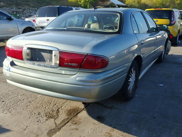 1G4HP54K05U224453 - 2005 BUICK LESABRE GREEN photo 4