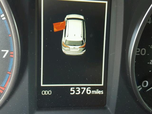 2T3ZFREV7HW342048 - 2017 TOYOTA RAV4 LE Սև լուսանկար 8