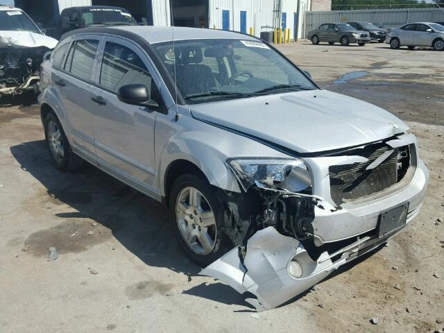 1B3HB48B87D172422 - 2007 DODGE CALIBER SX SILVER photo 1