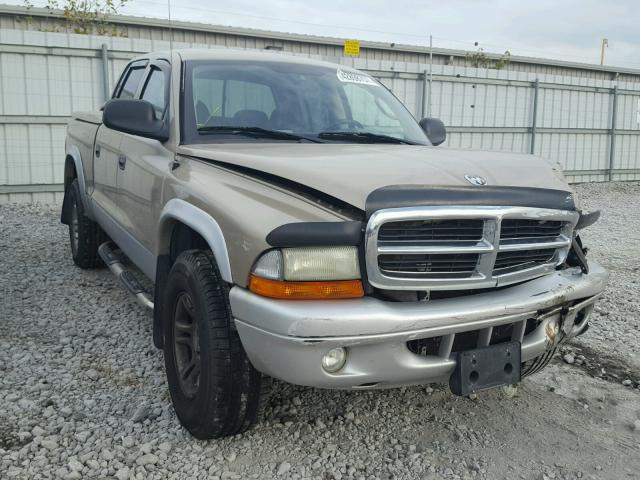 1D7HG48N83S115370 - 2003 DODGE DAKOTA QUA GOLD photo 1