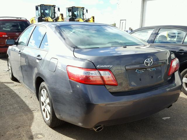 4T1BK46K07U528560 - 2007 TOYOTA CAMRY NEW GRAY photo 3