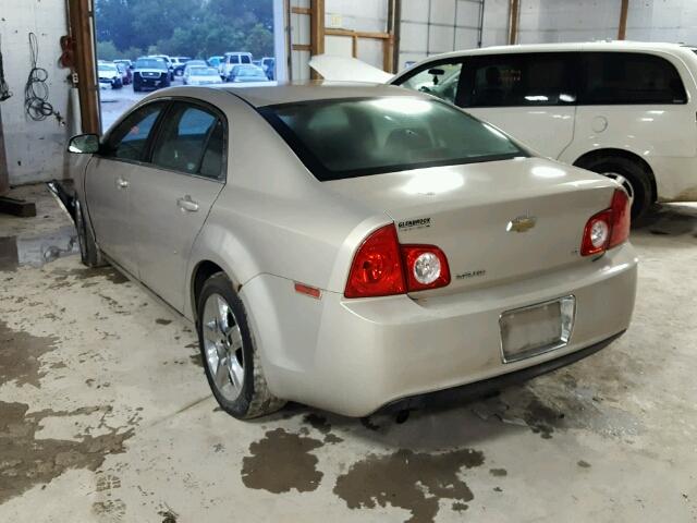 1G1ZH57B89F100841 - 2009 CHEVROLET MALIBU 1LT TAN photo 3