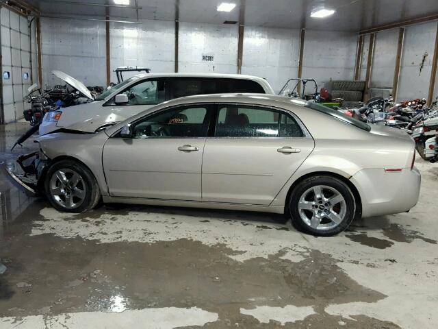 1G1ZH57B89F100841 - 2009 CHEVROLET MALIBU 1LT TAN photo 9