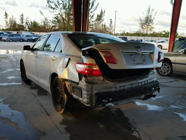 4T1BE46K79U286814 - 2009 TOYOTA CAMRY BASE SILVER photo 3