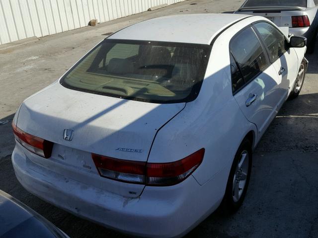 1HGCM55193A023177 - 2003 HONDA ACCORD DX WHITE photo 4