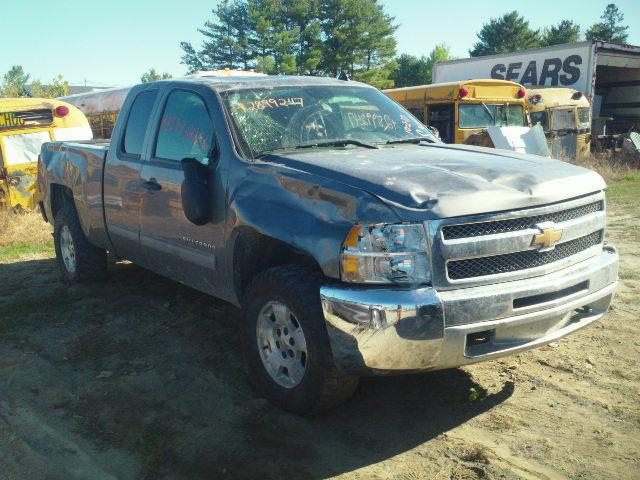 1GCRKSE74DZ275391 - 2013 CHEVROLET SILVERADO GRAY photo 1