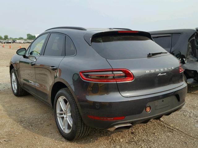 WP1AA2A52JLB10537 - 2018 PORSCHE MACAN GRAY photo 3