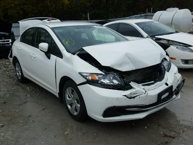 2HGFB2F42FH047529 - 2015 HONDA CIVIC LX WHITE photo 1