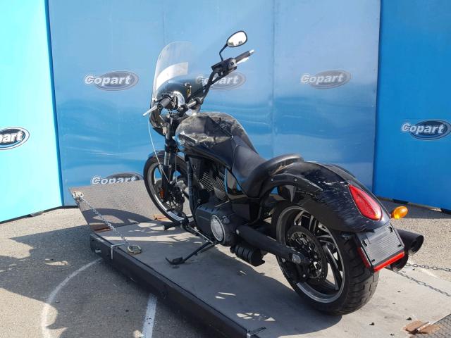 5VPGA36N7D3025984 - 2013 VICTORY MOTORCYCLES VEGAS 8-BA BLACK photo 3